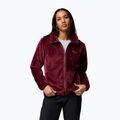 Moteriškas džemperis Columbia Fire Side II Sherpa Full Zip rich wine