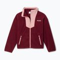 Vaikiškas flisinis džemperis Columbia Sequoia Grove Full Zip Fleece rich wine/eraser pink
