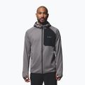 Vyriškas džemperis Columbia Triple Canyon Grid Fleece Hooded Full Zip II city grey/black
