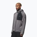 Vyriškas džemperis Columbia Triple Canyon Grid Fleece Hooded Full Zip II city grey/black 4