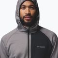 Vyriškas džemperis Columbia Triple Canyon Grid Fleece Hooded Full Zip II city grey/black 6