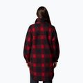 Moteriški marškiniai Columbia Wildbest Venture Long Fleece Coat mountain red blurred ombre 3