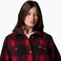 Moteriški marškiniai Columbia Wildbest Venture Long Fleece Coat mountain red blurred ombre 5