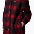 Moteriški marškiniai Columbia Wildbest Venture Long Fleece Coat mountain red blurred ombre 6