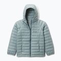 Vaikiška pašiltinta striukė Columbia Powder Lite II Hooded crushed blue