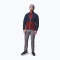 Vyriškas džemperis Columbia Sequoia Grove FZ Fleece rich wine/collegiate navy 2