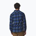 Vyriški marškiniai Columbia Flare Gun Stretch Flannel Mtn Blue Trails Edge Plaid 3