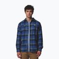 Vyriški marškiniai Columbia Flare Gun Stretch Flannel Mtn Blue Trails Edge Plaid 5