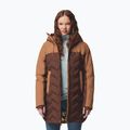 Moteriškas pūkinis paltas Columbia Mountain Croo III Mid Down tobacco/camel brown 5