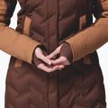 Moteriškas pūkinis paltas Columbia Mountain Croo III Mid Down tobacco/camel brown 8