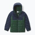 Vaikiška striukė Columbia Powder Lite II Hooded Rain Forest/Collegiate Navy 8