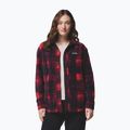 Moteriški marškiniai Columbia Benton Springs mountain red ombre tonal 6
