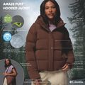 Moteriška pūsta striukė Columbia Amaze Puff Hooded tobacco 17