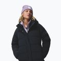 Moteriškas pūstas paltas Columbia Amaze Puff Long Hooded black 7