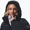 Moteriškas pūstas paltas Columbia Amaze Puff Long Hooded black 11