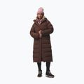 Moteriškas pūstas paltas Columbia Amaze Puff Long Hooded tobacco