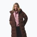 Moteriškas pūstas paltas Columbia Amaze Puff Long Hooded tobacco 7