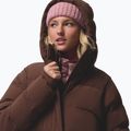Moteriškas pūstas paltas Columbia Amaze Puff Long Hooded tobacco 9