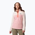 Moteriškas džemperis Columbia Benton Springs 1/2 Snap eraser pink/dark stone/tuscan