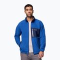 Vyriškas flisinis džemperis Columbia Fast Trek Overlay Full Zip mt blue/coll navy 5