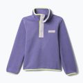 Vaikiškas flisinis džemperis Columbia Halvetia II Half Snap Fleece stormwatch/lavender pearl