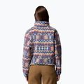 Moteriškas flisinis džemperis Columbia Helvetia II Printed Cropped Half Snap sea salt/retrotee 3