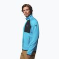 Vyriškas žygio džemperis Columbia Triple Canyon Grid Fleece Full Zip II compass blue heather/black 4