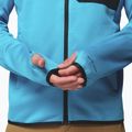 Vyriškas žygio džemperis Columbia Triple Canyon Grid Fleece Full Zip II compass blue heather/black 9
