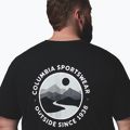 Vyriški marškinėliai Columbia CSC Outdoor back graphic black/scoped view 6