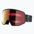 Slidinėjimo akiniai Salomon Sentry Pro OTG Sigma Photo S1-S3 black/sigma photo poppy red