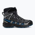 Vaikiški turistiniai batai Salomon XA Pro V8 Winter Waterproof turbulence / black / dark blue 2