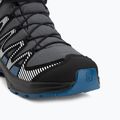Vaikiški turistiniai batai Salomon XA Pro V8 Winter Waterproof turbulence / black / dark blue 7
