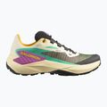 Moteriški bėgimo bateliai Salomon Genesis transparent yellow/black/willowherb 2