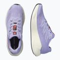 Moteriški bėgimo bateliai Salomon Aero Blaze 3 cosmic sky/vanilla ice/neon flame 6