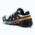 Moteriški bėgimo bateliai Salomon Speedcross 6 GTX transparent yellow/black/waterfall 3