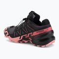 Moteriški bėgimo bateliai Salomon Speedcross 6 GTX nine iron/black/flamingo pink 3