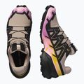Moteriški bėgimo bateliai Salomon Speedcross 6 etherea/black/cyclamen 9
