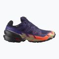 Vyriški bėgimo bateliai Salomon Speedcross 6 GTX maritime blue/black/cherry tomato 2