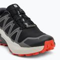 Vyriški bėgimo bateliai Salomon Speedcross Peak GTX black/castlerock/cherry tomato 7