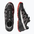 Vyriški bėgimo bateliai Salomon Speedcross Peak GTX black/castlerock/cherry tomato 8