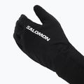 Bėgimo pirštinės Salomon Merino Gloves deep black 4