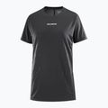 Moteriški bėgimo marškinėliai Salomon Sense Aero SS Tee GFX deep black 3