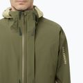 Vyriška softshell striukė Salomon Outherpath Pro 2.5 l pilkai žalia/vynuogių lapas 4