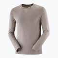 Vyriški bėgimo marškinėliai ilgomis rankovėmis Salomon Sense Aero Seamless Tee iron 3