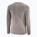 Vyriški bėgimo marškinėliai ilgomis rankovėmis Salomon Sense Aero Seamless Tee iron 4
