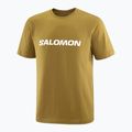 Vyriški marškinėliai Salomon Logo brilliant olive 3