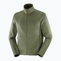 Vyriškas džemperis Salomon Outline Warm Fleece Full Zip grape leaf 6