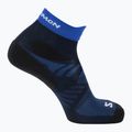 Kojinės Salomon Aero Ankle maritime blue/bluing/white