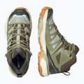 Moteriški žygio batai Salomon X Ultra 360 Edge Mid GTX tea/deep lichen green 4