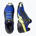 Vyriški bėgimo batai Salomon Speedcross 6 bluing/black/acid lime 6
